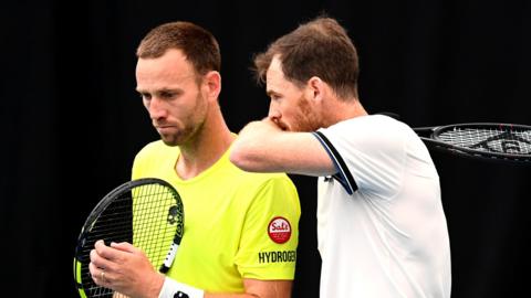 Michael Venus and Jamie Murray discuss tactics