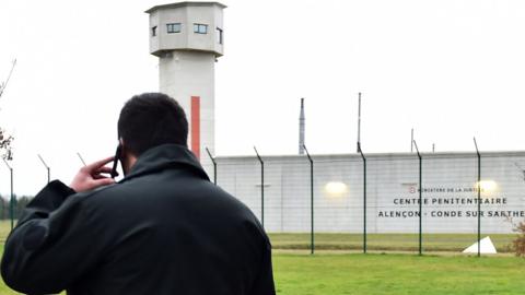 Penitentiary centre of Alencon in Conde-sur-Sarthe