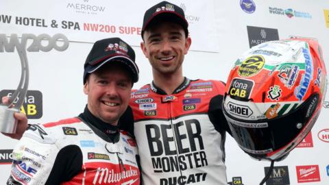 Alastair Seeley and Glenn Irwin took two wins apiece