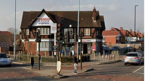 Tesco Express Hounslow where boy stabbed