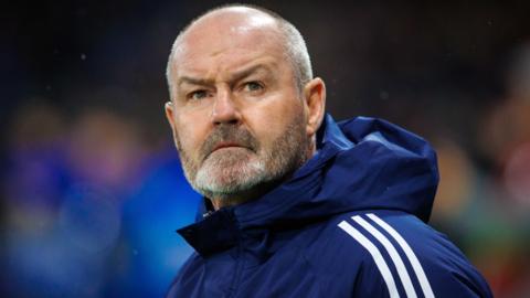 Scotland head coach Steve Clarke