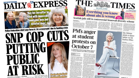Front pages