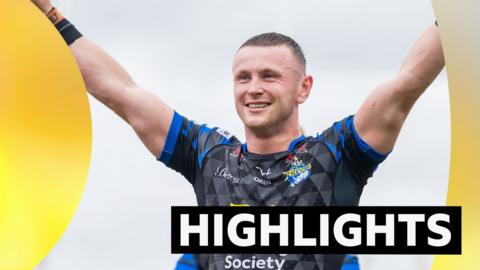 Harry Newman celebrates