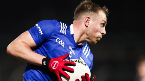 Padraig Faulkner scored Cavan's goal in the victory over Down