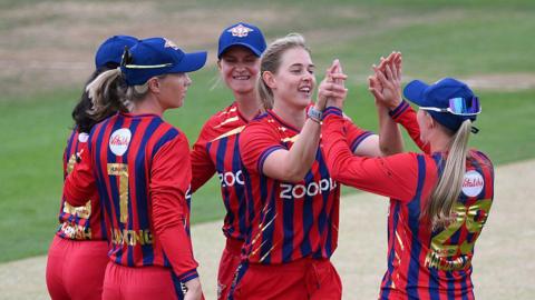Maitlan Brown of Manchester Super Giants