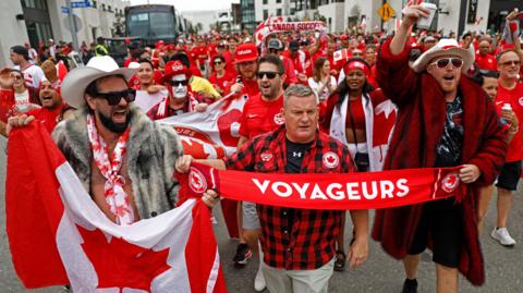Canada fans