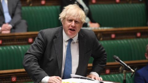 Boris Johnson at PMQs