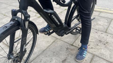 General shot of an e-bike