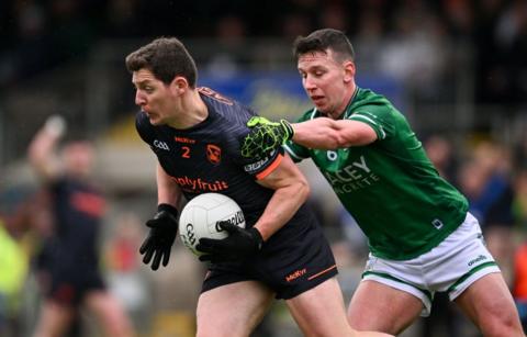 Action from Fermanagh v Armagh