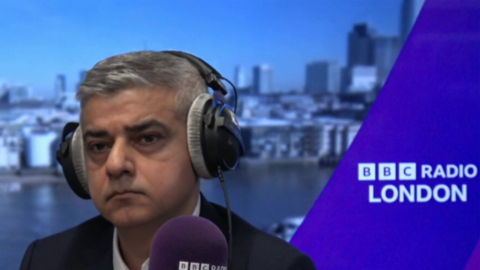 Sadiq Khan answers listeners' questions on BBC Radio London