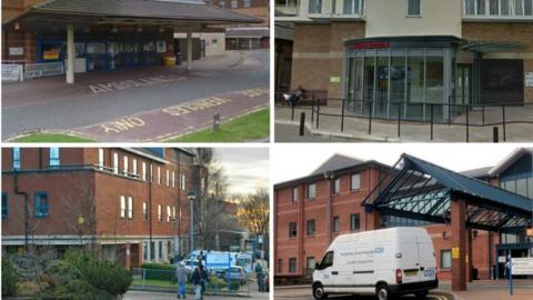North Manchester General Hospital, Royal Oldham Hospital, Fairfield (Bury)and Rochdale Infirmary hospitals