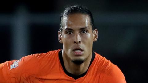 Netherlands defender Virgil van Dijk