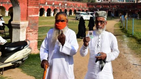 Voters in Uttar Pradesh