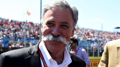 Chase Carey, CEO and Executive Chairman of the Formula 1