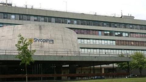 Shropshire Council's Shirehall, Shrewsbury