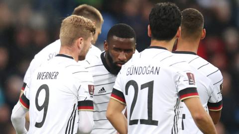 Germany players celebrate