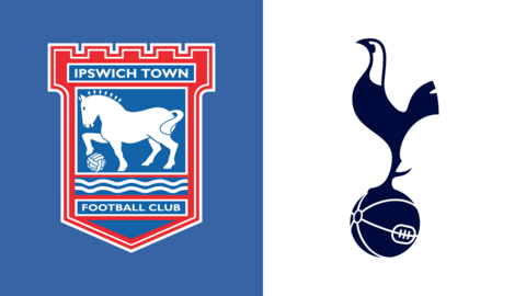 Ipswich Town and Tottenham Hotspur badges