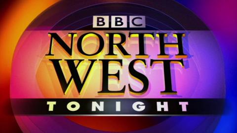 ˿ North West Tonight's old purple and yellow logo