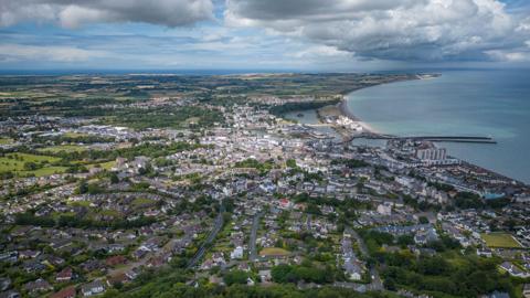 View of Ramsey from south side