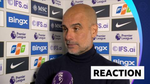 Pep Guardiola post-match 