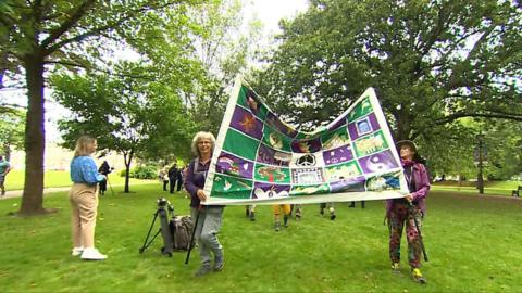 Greenham Common march