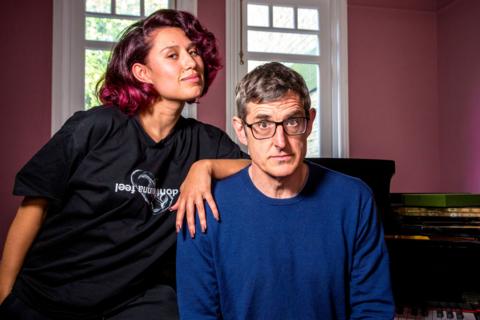 Raye with Louis Theroux