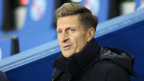 Steve Parish during the Conference League match between Strasbourg and Crystal Palace 