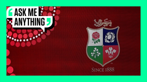 Image of the British and Irish Lions crest