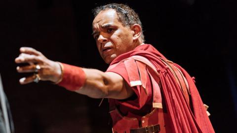 Peter De Jersey as Julius Caesar in Imperium