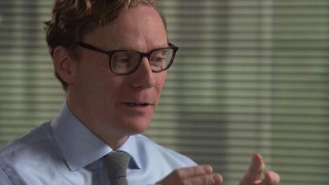 Cambridge Analytica chief executive Alexander Nix speaks to Newsnight