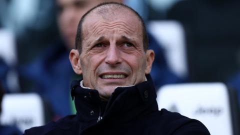 Juventus' Massimiliano Allegri