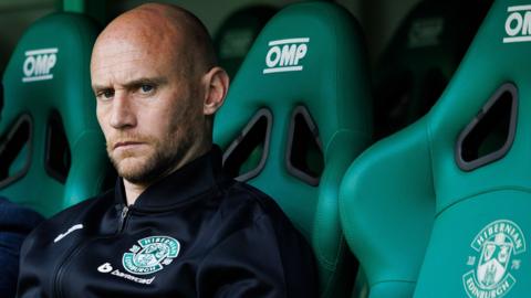 Hibernian interim boss David Gray