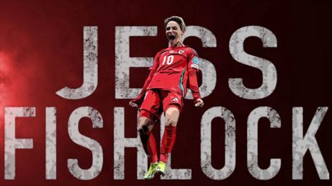 Jess Fishlock celebrates 