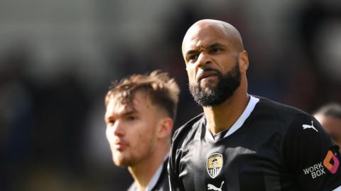 David McGoldrick in action for Notts County