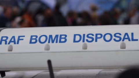 RAF Bomb Disposal sign