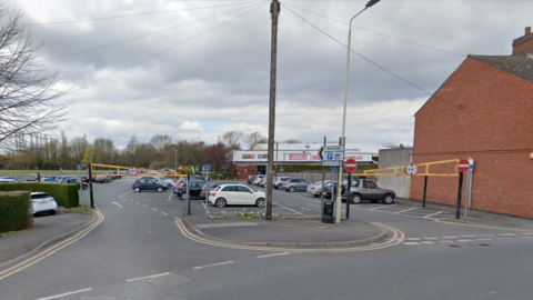 Hermitage Leisure Centre site in Whitwick