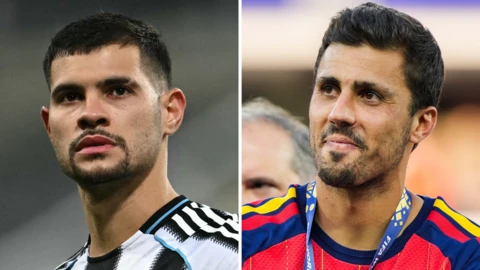 Bruno Guimaraes and Rodri