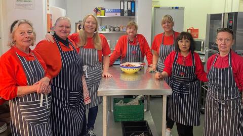 Wesley's Community Cafe and Larder volunteers