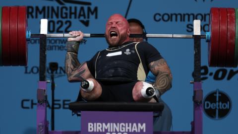 Micky Yule won Para-powerlifting bronze for Scotland in the 2022 Commonwealth Games