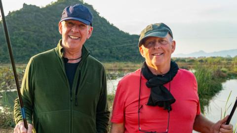 Brian and Melvyn, contestants on Race Across the World 2025.