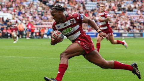  Wigan Warriors' Junior Nsemba