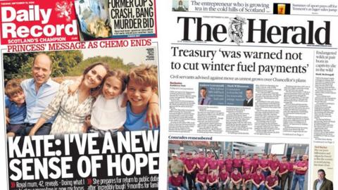 Front pages