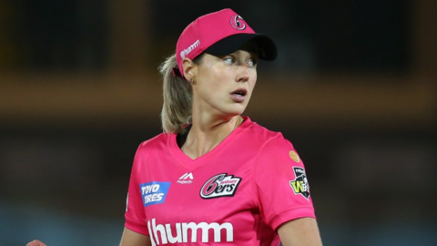 Ellyse Perry, in action in the Big Bash