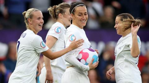 England celebrate