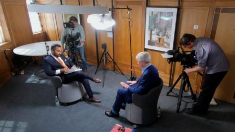 BBC media editor Amol Rajan gets the director general to explain the decision to axe free licence fees for most over-75 year olds