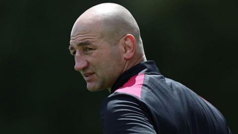  Steve Borthwick, the England head coach