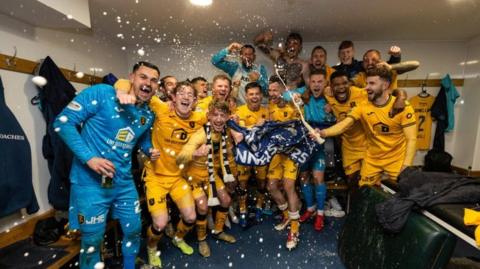 Livingston celebrate