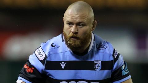 Dmitri Arhip in action for Cardiff