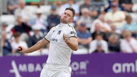 Warwickshire's Beau Webster.