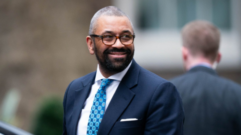 Home Secretary James Cleverly